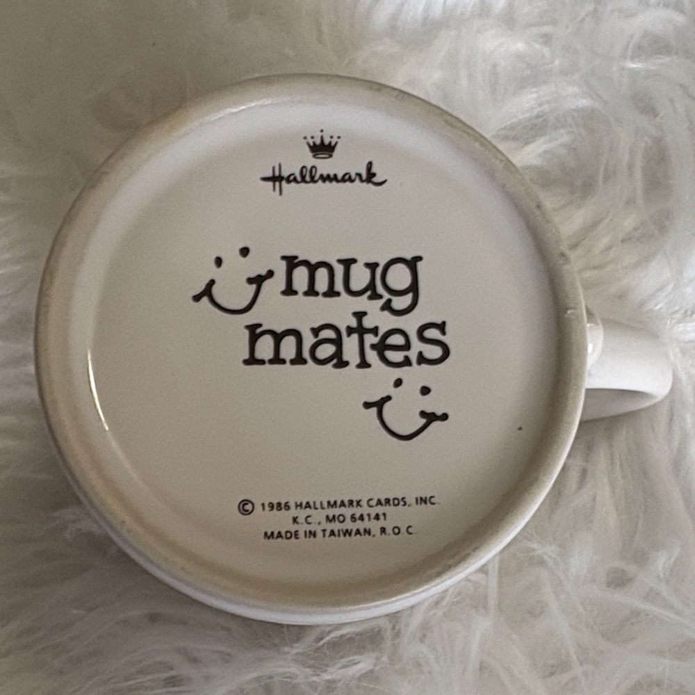 Vintage 1986 Hallmark "Mug Mates" - Picture 3 of 4